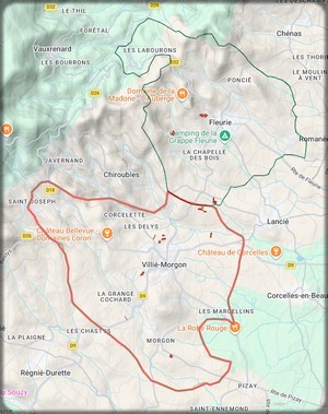 Visite de la région